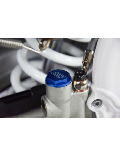 Couvercle maître-cylindre frein arrière SCAR bleu 2