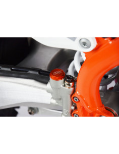 Couvercle de maître-cylindre arrière SCAR orange KTM/Husqvarna 2