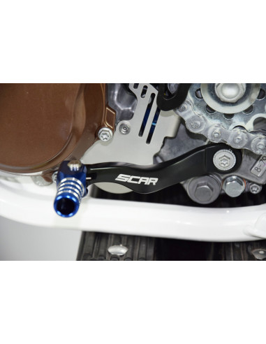 Sélecteur de vitesse SCAR bleu Husqvarna FC/FE450