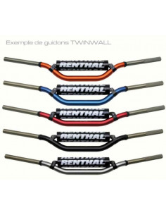 Guidon RENTHAL Twinwall 997 RC/Honda CRF/Kawasaki KX-KXF