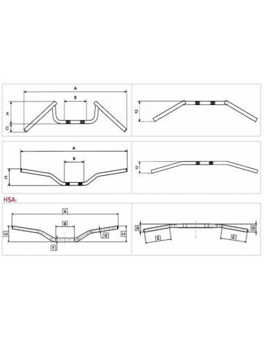 Guidon TOMMASELLI Medium