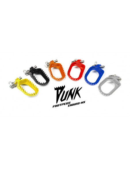 Repose-pied S3 Punk acier argent KTM/Husqvarna