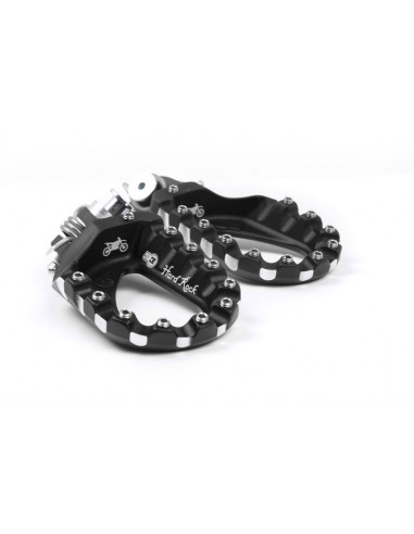 Repose-pieds S3 Hard Rock Enduro aluminium noir