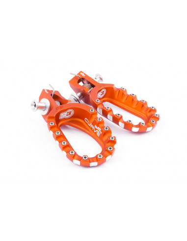 Repose-pieds S3 Curve High orange KTM/Husqvarna