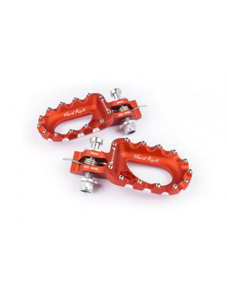 Repose-pieds S3 Hard Rock aluminium orange