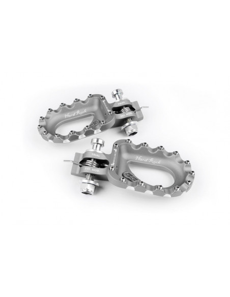 Repose-pieds S3 Hard Rock aluminium argent