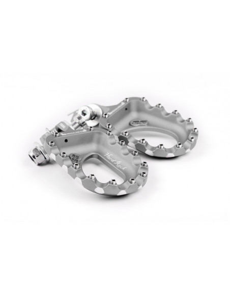 Repose-pieds S3 Hard Rock aluminium argent