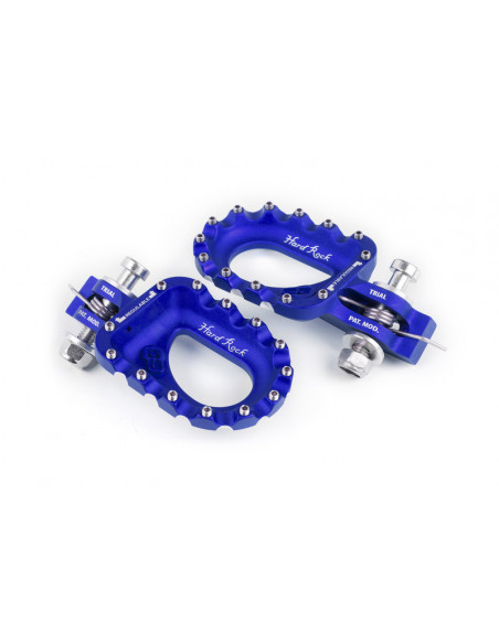 Repose-pieds S3 Hard Rock aluminium bleu