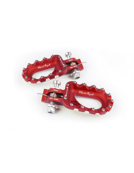 Repose-pieds S3 Hard Rock aluminium rouge