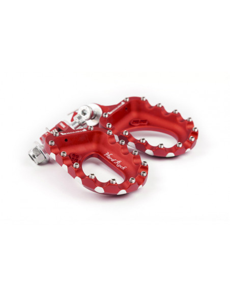 Repose-pieds S3 Hard Rock aluminium rouge
