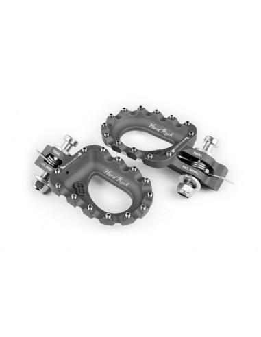 Repose-pieds S3 Hard Rock aluminium titane