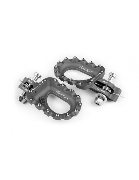 Repose-pieds S3 Hard Rock aluminium titane