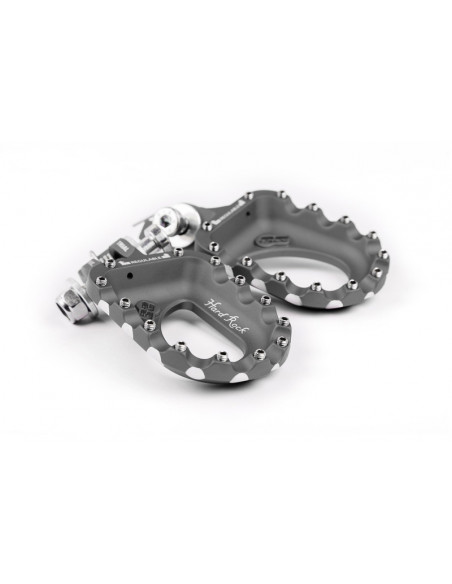 Repose-pieds S3 Hard Rock aluminium titane