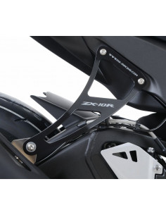 Kit suppression repose-pieds arrière R&G RACING noir Kawasaki ZX-10R