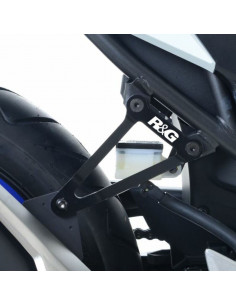 Kit suppression de reposes-pied arrière R&G RACING noir Honda CBR500R