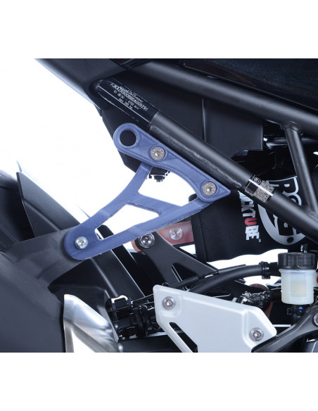 Kit suppression repose-pieds arrière R&G RACING noir Kawasaki Z900