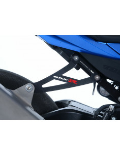 Kit suppression repose-pieds arrière R&G RACING noir Suzuki GSX-R1000