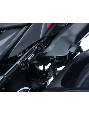 Kit suppression repose-pieds arrière R&G RACING noir Suzuki GSX-S750