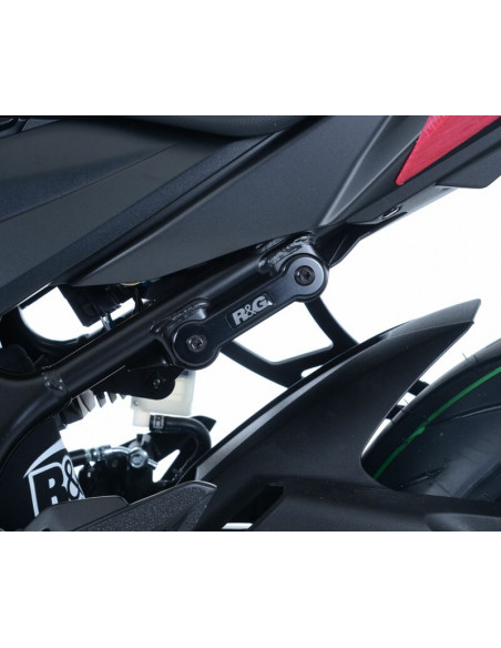Kit suppression repose-pieds arrière R&G RACING noir Suzuki GSX-S750
