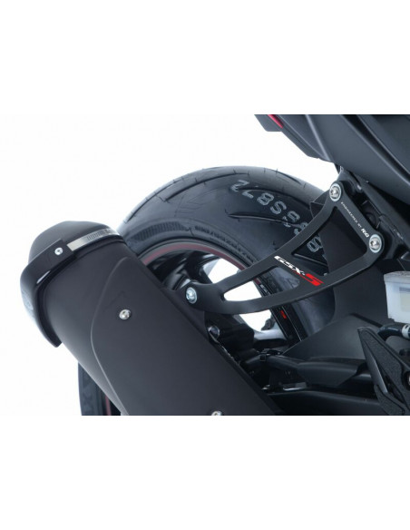 Kit suppression repose-pieds arrière R&G RACING noir Suzuki GSX-S750