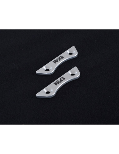 Cache-orifices repose-pieds arrière R&G RACING noir