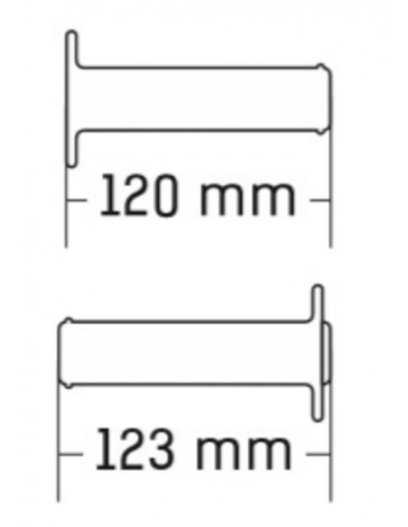 Revêtements DOMINO Cross/Enduro semi-gauffré