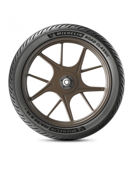 Pneu MICHELIN ROAD CLASSIC 90/90 B 18 M/C 51H TL