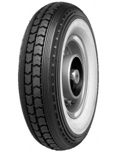 Pneu CONTINENTAL LB WW Flancs Blancs 3.50-8 M/C 46J TT