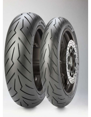 Pneu PIRELLI Diablo Rosso Scooter (F) 110/70-12 M/C 47P TL