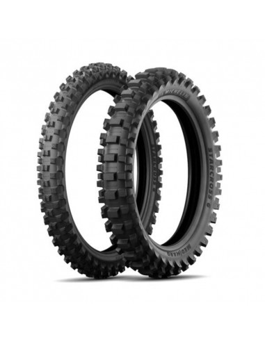 Pneu MICHELIN STARCROSS 6 MEDIUM HARD 110/90-19 M/C NHS 62M TT