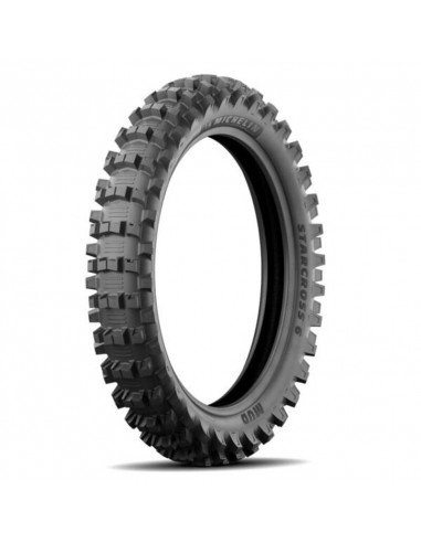 Pneu MICHELIN STARCROSS 6 MUD 100/90-19 M/C NHS 57M TT