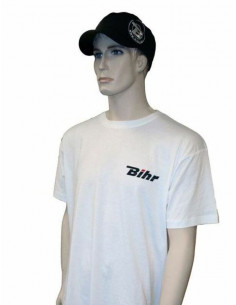 T-shirt BIHR Blanc 150g coton - taille XL