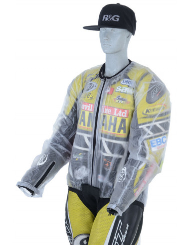 Veste imperméable R&G RACING Racing transparente taille L