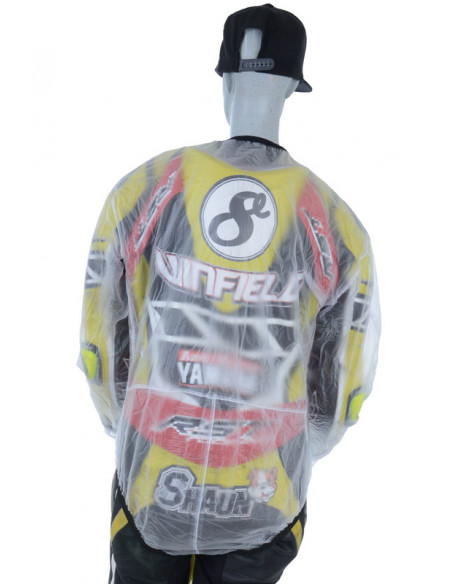 Veste imperméable R&G RACING Racing transparente taille L