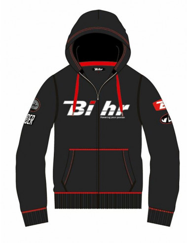 Sweat-shirt à capuche BIHR Vintage Factory - taille M