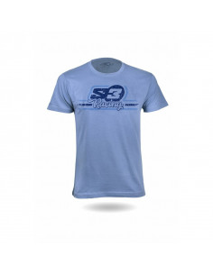 T-Shirt S3 Casual Racing bleu taille XXL