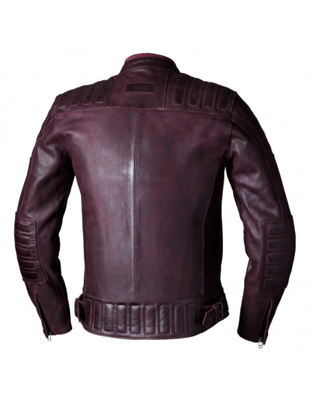 Veste RST Brandish2 cuir CE homme - Oxblood