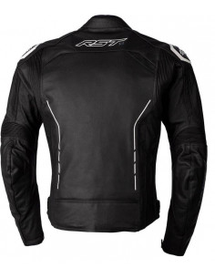 Veste RST S1 CE cuir - noir/noir/blanc taille M 2