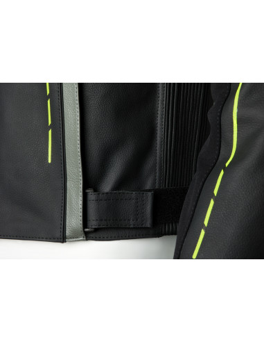Veste RST S1 cuir homme - Neon yellow