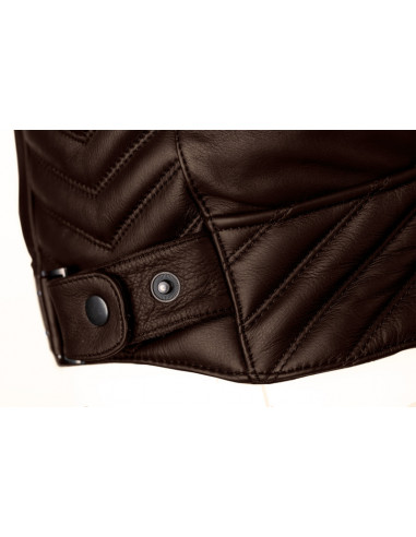 Veste RST Roadster 3 CE cuir - marron taille M