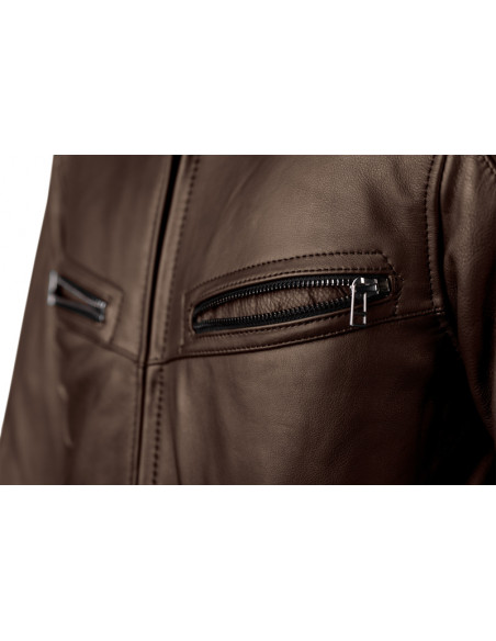 Veste RST Roadster 3 CE cuir - marron taille 4XL