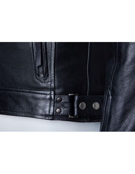 Veste RST Hillberry2 cuir CE homme - Noir