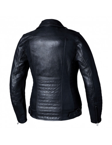 Veste RST Ripley2 cuir CE femme - Noir