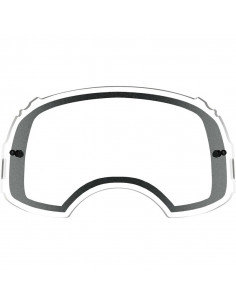 Ecran double de rechange OAKLEY Airbrake Plutonite transparent