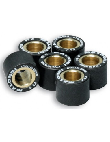 Jeu de galets MALOSSI 18x14mm 11gr - 6 pièces