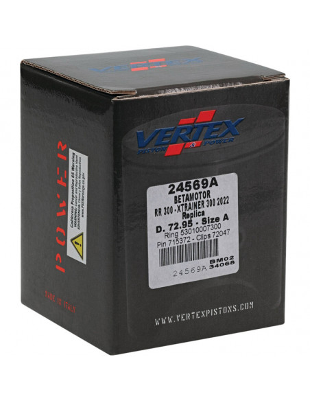 Piston coulé VERTEX Replica - 24569A