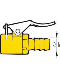 Raccord de gonflage PROVAC valve type Schrader