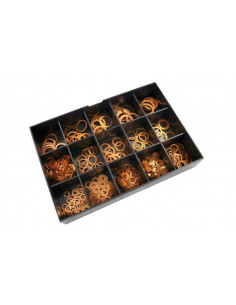 Coffret rondelles cuivre BIHR 400 pièces