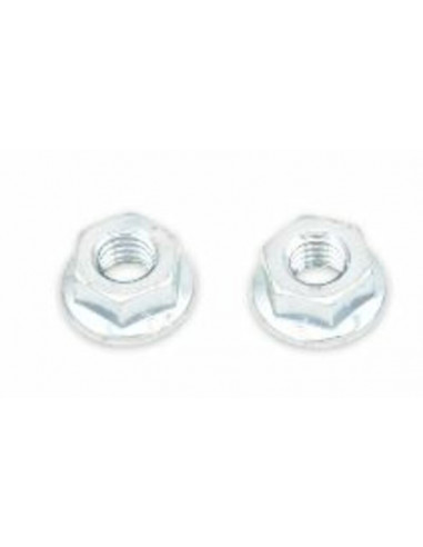 Ecrou à bride BOLT M6x1mm tête 10mm acier 10 pièces