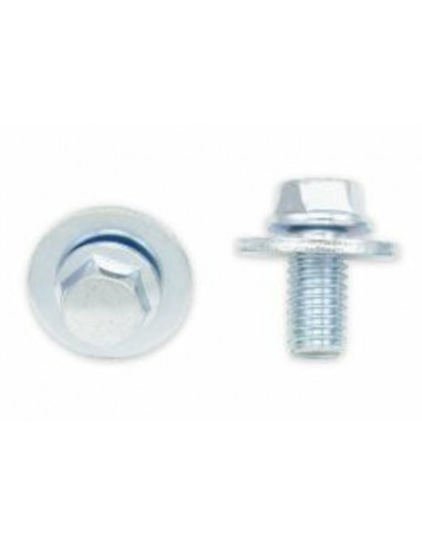 Kit vis + rondelles M6X1X12mm Bolt par 10